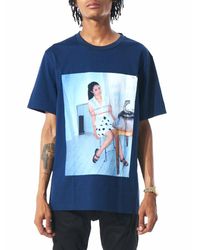 Christian Dada - Blue Nobuyoshi Araki Photograph Tee for Men - Lyst
