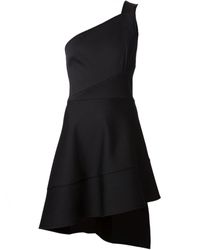 David Koma Multicolor Single-shoulder Dress
