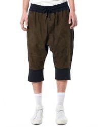 Di Liborio | Multicolor Relaxed-fit Suede Shorts for Men | Lyst