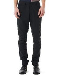 Ziggy Chen Black Relaxed-fit Trouser for men