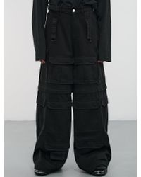 A Relaxed Fit Multi Pocket Cargo Pants  InditexFashion
