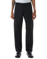 Ma+ Black Linen Trousers for men