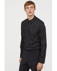 Slim fit viscose shirt Clearance