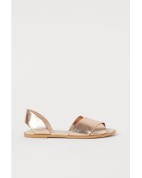 flat sandals h&m