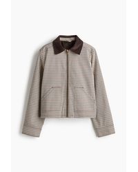Veste Velours Côtelé H&M LOGG Rose Taille 8 – Doublée Sur Mesure – Très Bon état Occasion