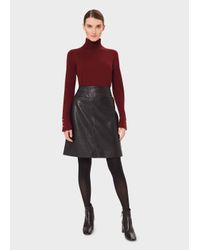 leather skirt hobbs