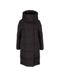 hobbs heather puffer coat black