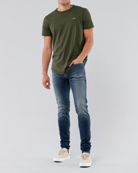 stacked super skinny jeans