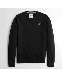 hollister lightweight crewneck sweater