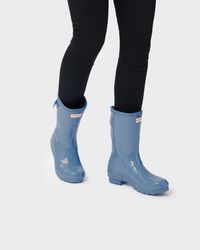 hunter mid calf boots