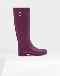 hunter purple boots