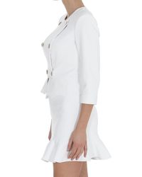 giacca bianca elisabetta franchi