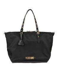 Moschino nylon signature tote bag Clearance