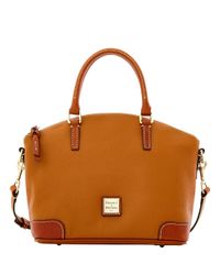 Dooney & Bourke Multicolor Pebble Grain Charlie Satchel