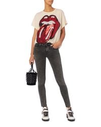 rolling stones t-shirt glitzer