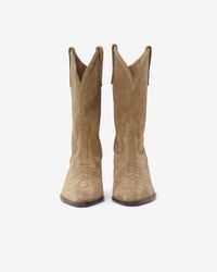 Isabel Marant Luiette Cowboy Boots - Natural