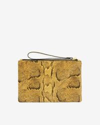 Isabel Marant Netia Pouch in Black | Lyst