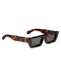 off white tortoise shell sunglasses