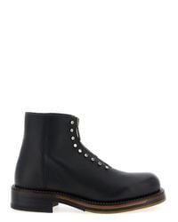McQueen Black Ankle Boot