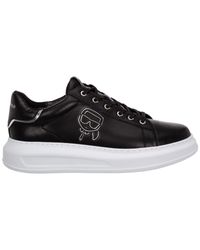 Sneakers Karl Lagerfeld k/ikonik kapri KL52530 black | FRMODA.com