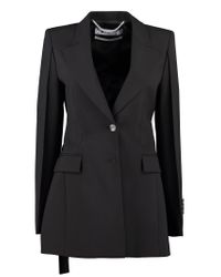 black off white blazer