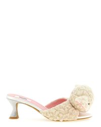 Moschino Pink Sheep Mule
