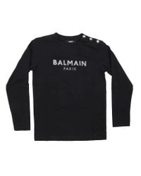 Legitim websted Spændende Balmain Long-sleeve t-shirts for Men - Up to 68% off at Lyst.com
