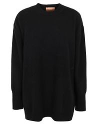ANDAMANE Black Hedi - Knitted Maxi Sweater