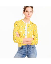 lemon print cardigan