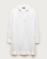 chinese dress ladies The Popover Dress in Linen
