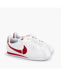 red cortez shoes