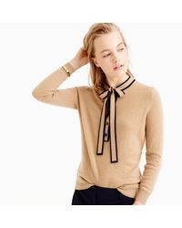 j crew camel sweater