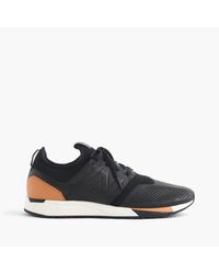 New Balance | Black 247 Luxe Sneakers for Men | Lyst
