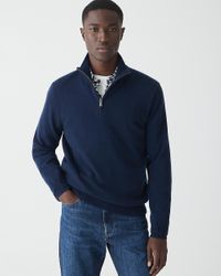 J.Crew Canadian Sweater Company Cashmere Full zip Sweater in White for Men Lyst