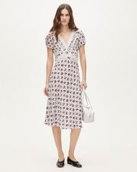 J.Crew Long Drapey Spaghetti-strap Dress In Stripe in Blue | Lyst J.Crew Long Drapey Spaghetti-strap Dress In Stripe in Blue | Lyst