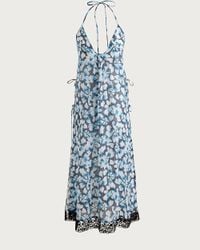 J.Crew Lace-Trim Shift Dress in Natural | Lyst J.Crew Lace-Trim Shift Dress in Natural | Lyst