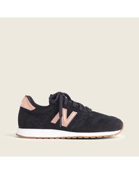 New Balance Suede ® For J.crew 520 Sneakers in Navy Rose Gold 