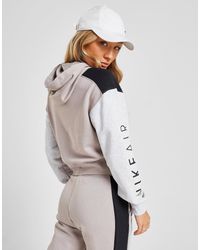 Sweat à capuche Air Colour Block Zippé Femme Nike en coloris Pink