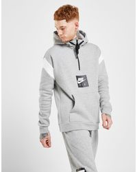 nike air half zip fleece hoodie