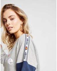 ellesse tape panel crew sweatshirt
