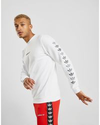 Sweat-shirt Tape QQR Crew Homme adidas Originals pour homme en coloris Blanc  - Lyst