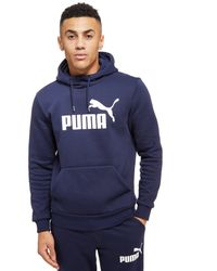 puma core logo hoodie