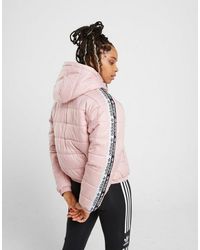 adidas originals tape padded jacket