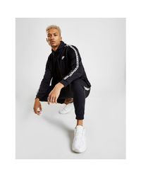 nike repeat tape full zip hooded top
