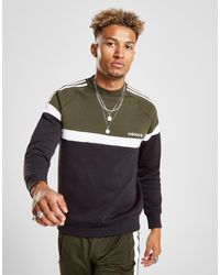 adidas originals itasca crew sweatshirt green