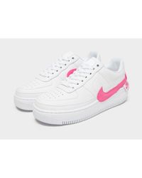 nike air force 1 jester white pink