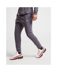 Nike foundation cuffed fleece joggers black hot sale