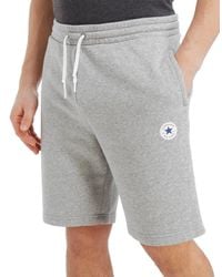 converse fleece shorts
