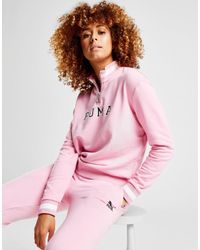 Haut de Survêtement Femme PUMA en coloris Pink