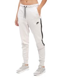 nike tech pants white